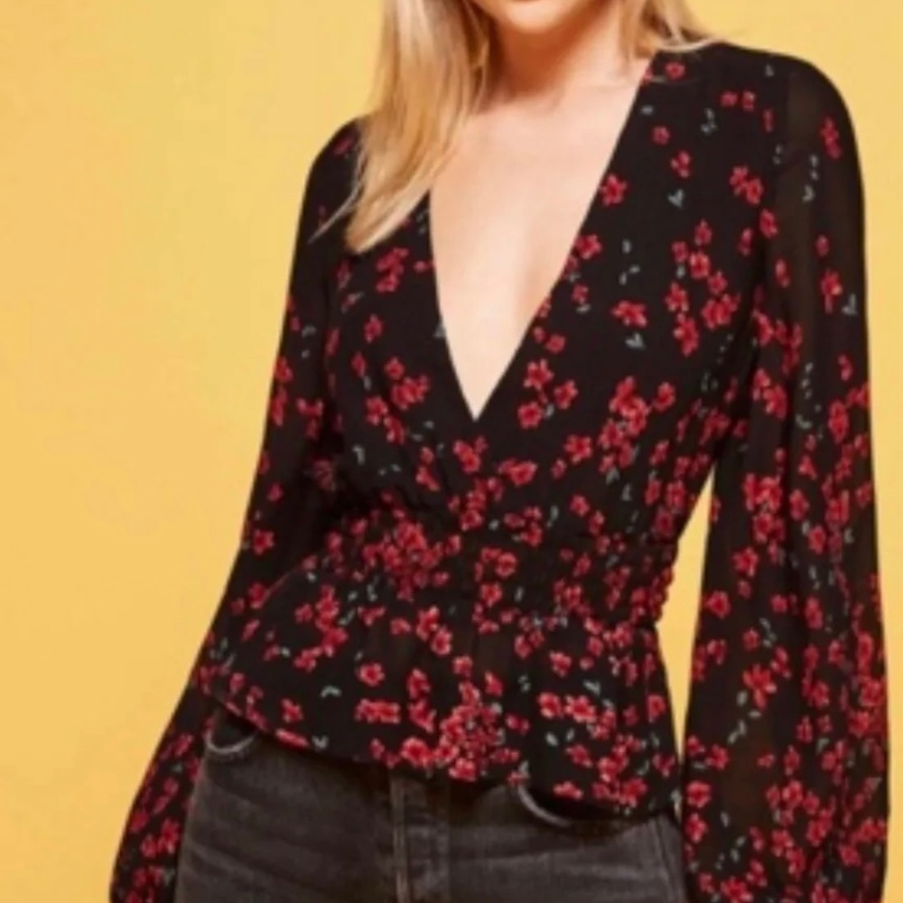 Reformation Farrow Top